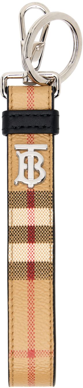 burberry key chain|Burberry keychain ssense.